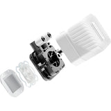 Ruhig sein! Light Loop 360 Argb Wasserkühlung (weiß, 4-poliger PWM-Lüfteranschluss)