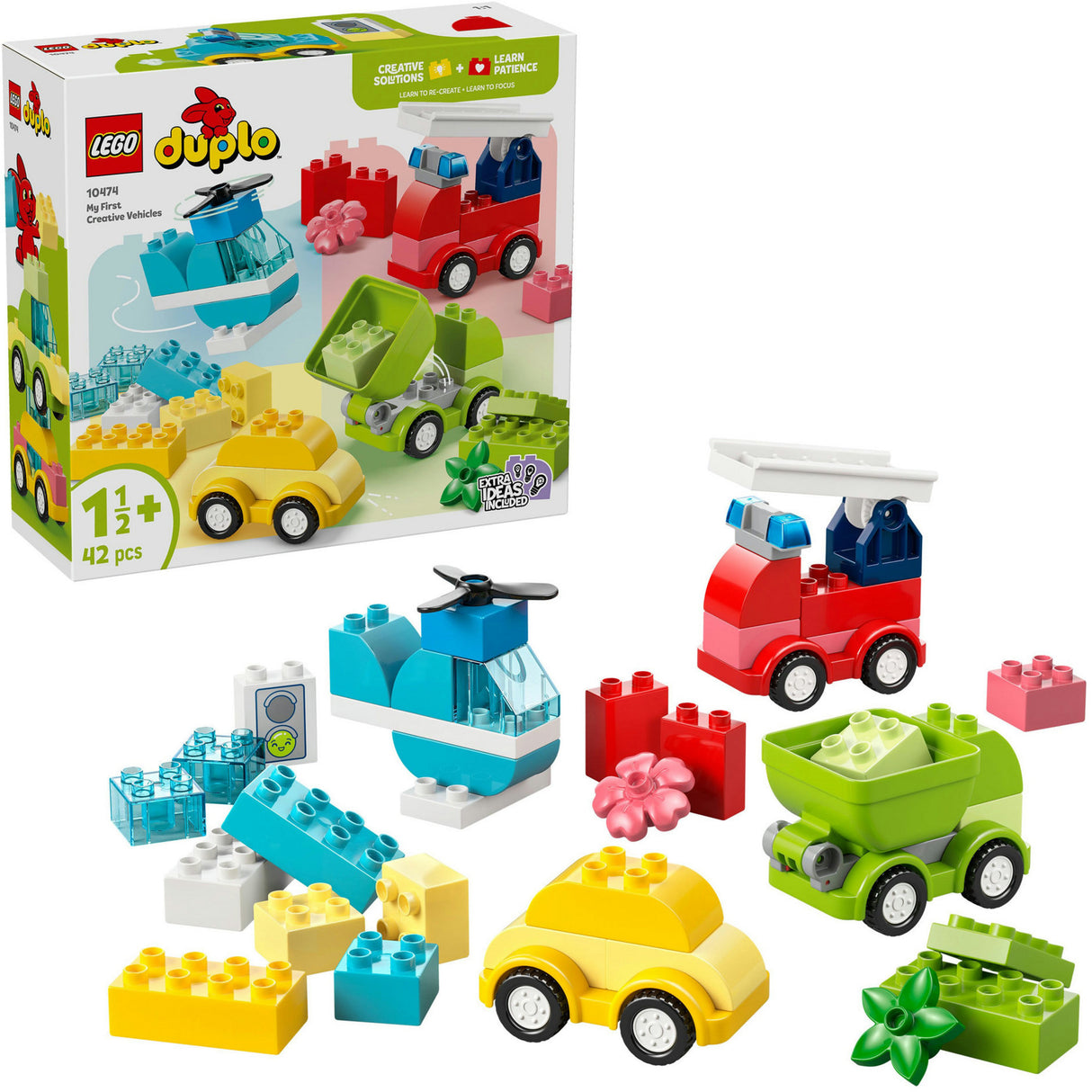 Lego Duplo 10474 meine ersten kreativen Fahrzeuge