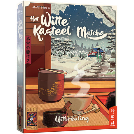 999Games 999 Games Das weiße Schloss von Himeji: Matcha-Erweiterungsbrettspiel (Erweiterung, Niederländisch, 1 – 4 Spieler, 80 Minuten, ab 12 Jahren)