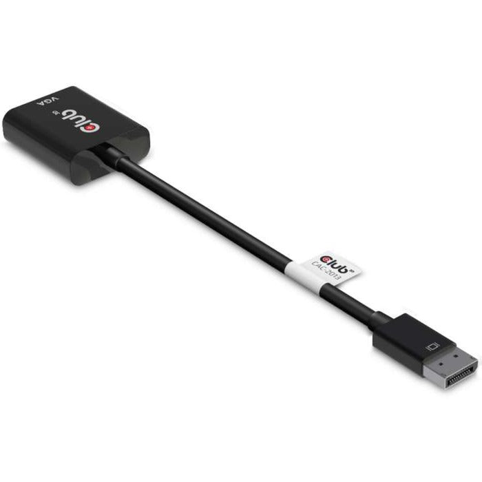 Club 3D Displayport 1.1 auf VGA Aktiver Adapter (Schwarz)