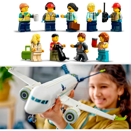 Lego City Passagierflugzeug-Spielzeugset – 60367