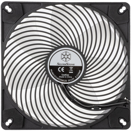 Silverstone Air Penetrator 140i ArGB Gehäuselüfter (schwarz, 139 x 139 x 25 mm, PWM)