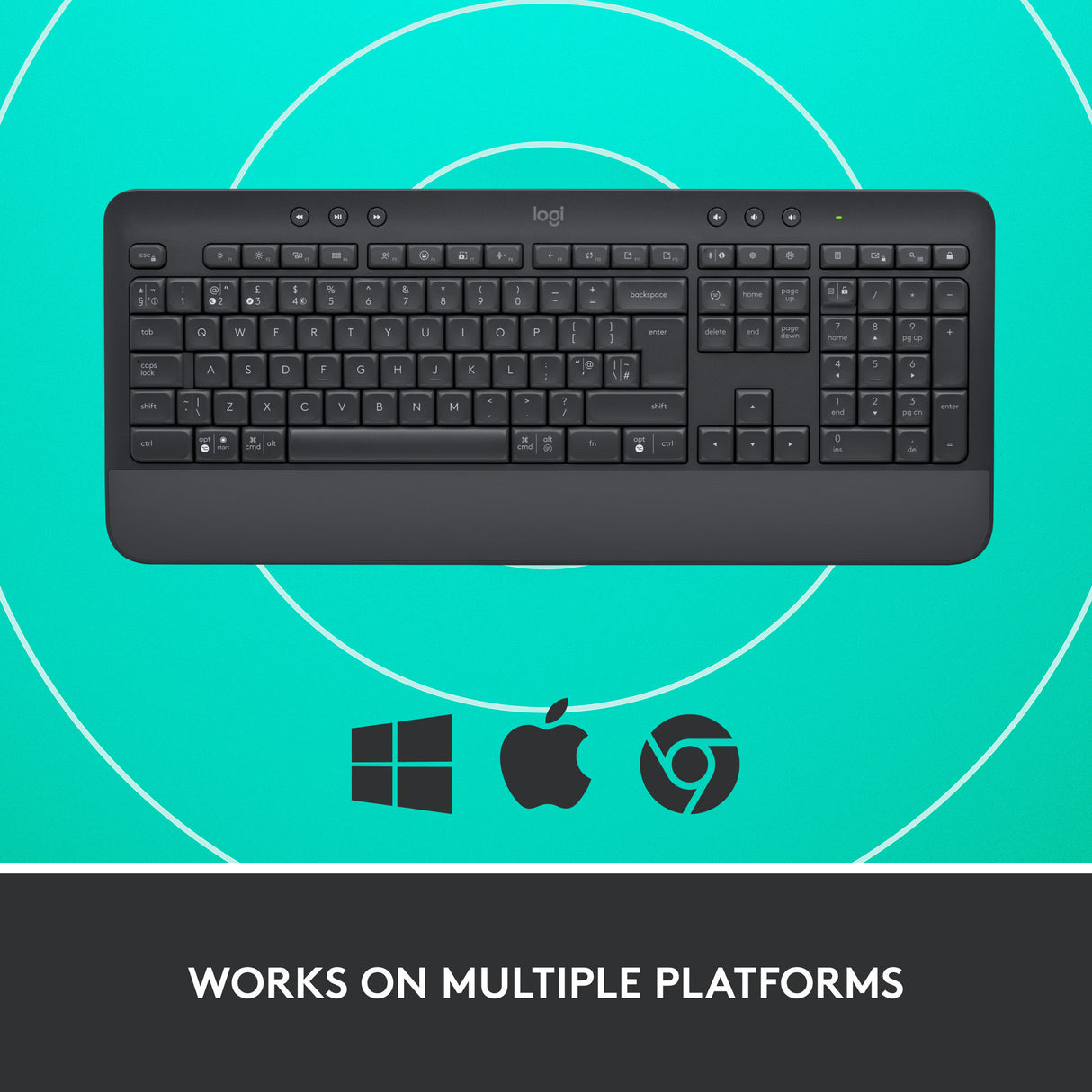 Logitech Logitech Signatur K650 Wireless Comfort -Tastatur