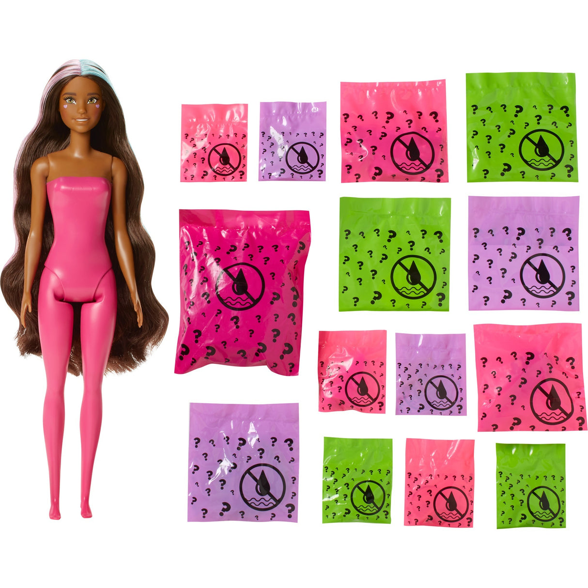 Mattel Farbe enthüllen Fantasy Fashion Eenhoorn