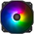 Silverstone Shark Force 160 ArGB Gehäuselüfter (schwarz, 160 x 160 x 25 mm, PWM)
