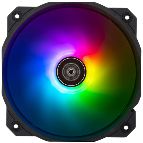Silverstone Shark Force 160 ArGB Gehäuselüfter (schwarz, 160 x 160 x 25 mm, PWM)