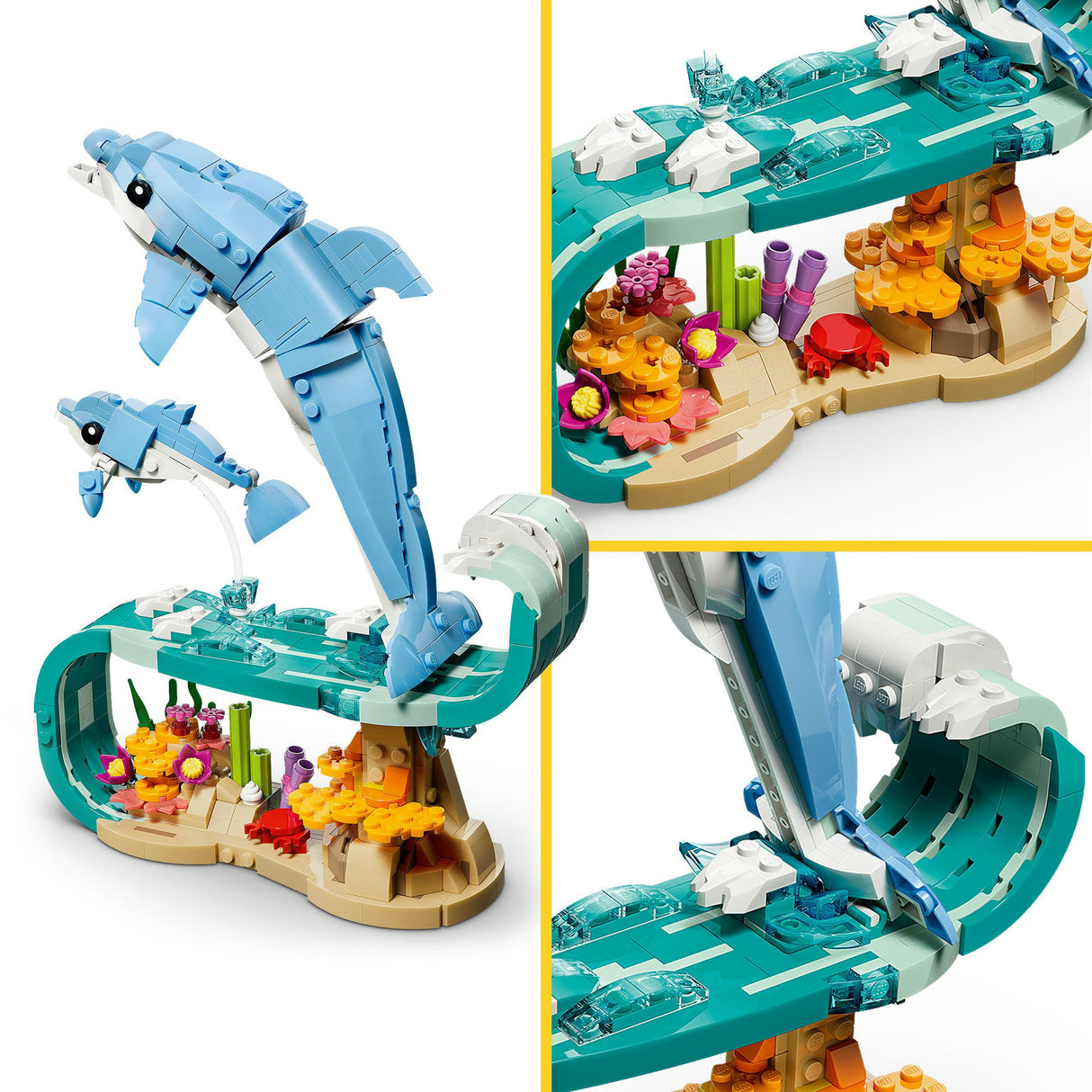 Lego Creator 31385 Meerestiere, wunderschöne Delfine