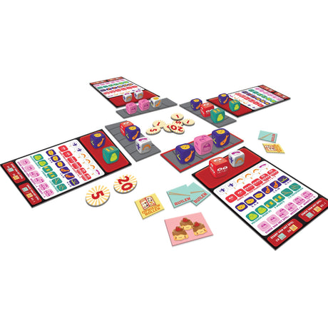 White Goblin Games Sushi Roll Würfelspiel (Niederländisch, 2 – 5 Spieler, 20 Minuten, ab 8 Jahren)