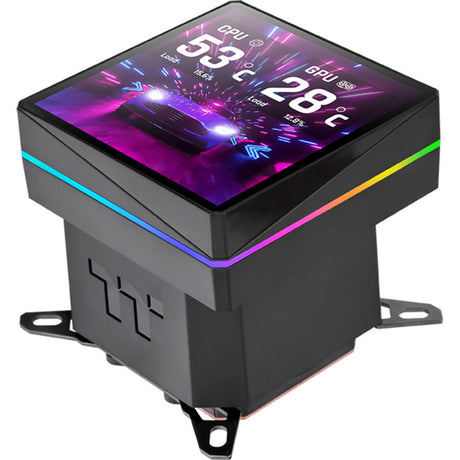 Thermaltake TH360 V3 Ultra ARGB Sync AIO Flüssigkeitskühler Wasserkühlung (Schwarz)