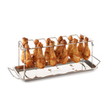 Barbecook-Gestell für 12 Hähnchenkeulen