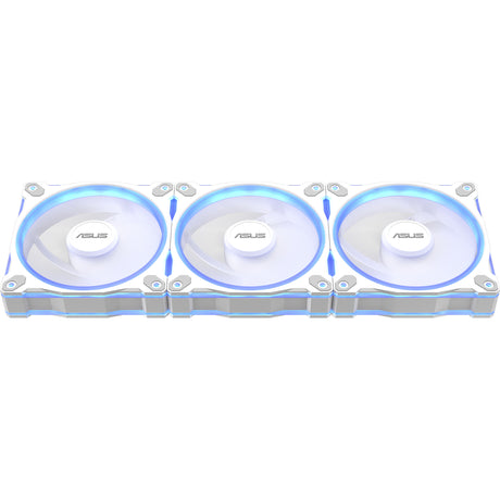 Asus Prime Mr120 ArGB Reverse Fan – Dreierpack Gehäuselüfter (weiß, 3 Stück, 120 x 120 x 28 mm, 3 Stück)