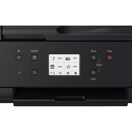 Canon Pixma TR7650 All-in-One-Tintenstrahldrucker mit Faxfunktion (schwarz, USB, WLAN, Kopieren, Scannen, Faxen)
