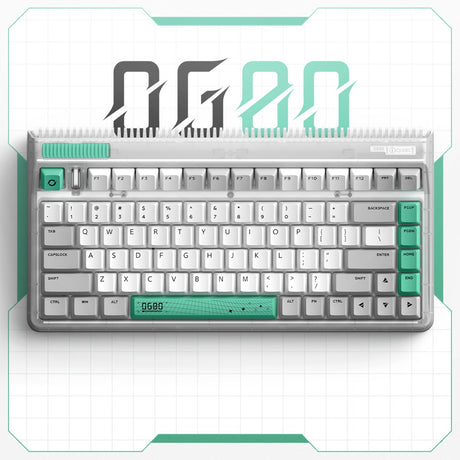 Iqunix OG80 Wurmloch Wireless mechanischer Tastatur