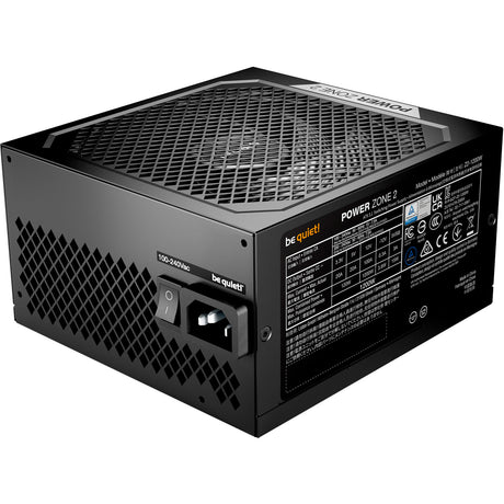 Be quiet! power zone 2 modulaire 1200 watt voeding (zwart, 1x 12v-2x6, 3x pcie)