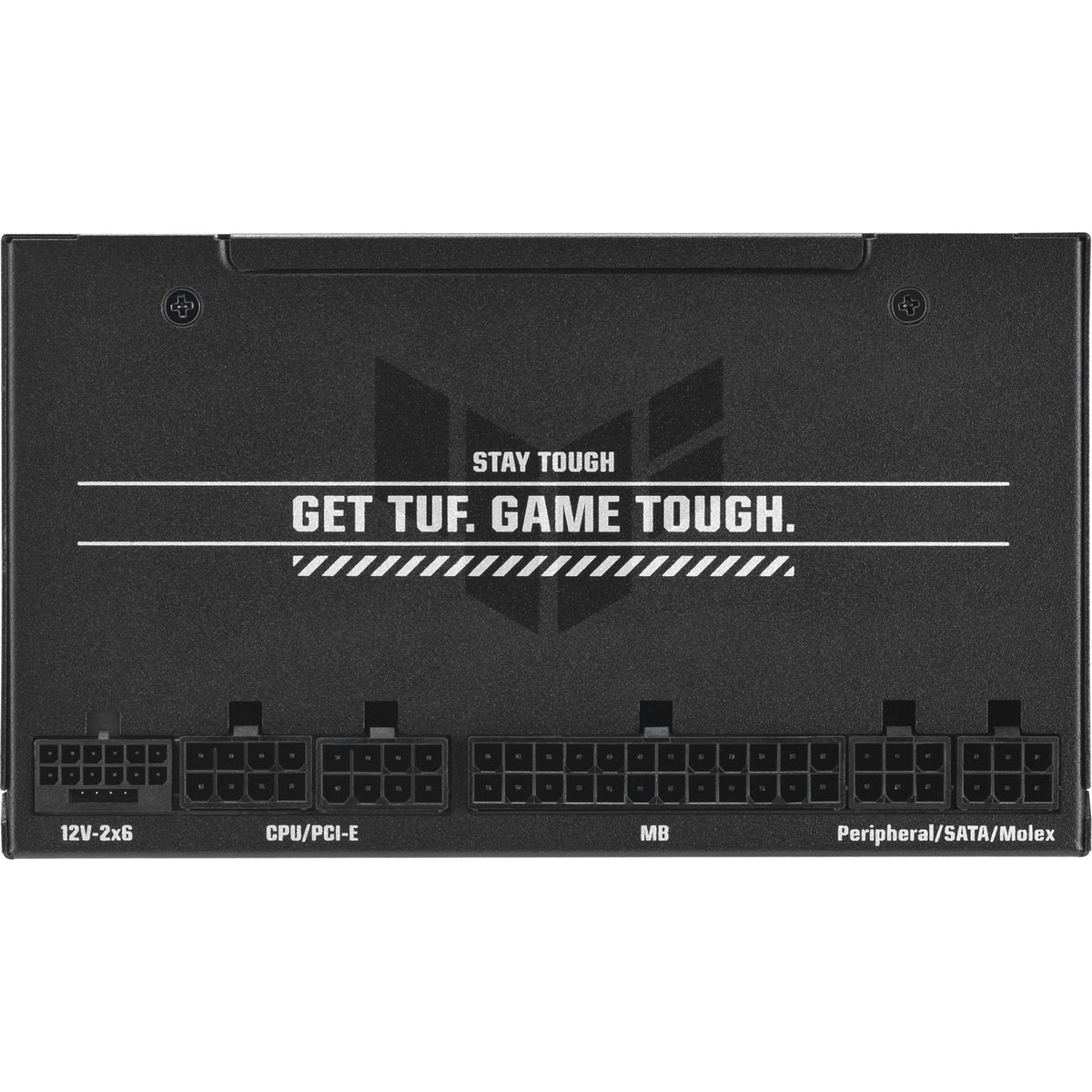 Asus tuf gaming gold evo modulaire 750 watt voeding (zwart, 1x 12v-2x6, 2x pcie)