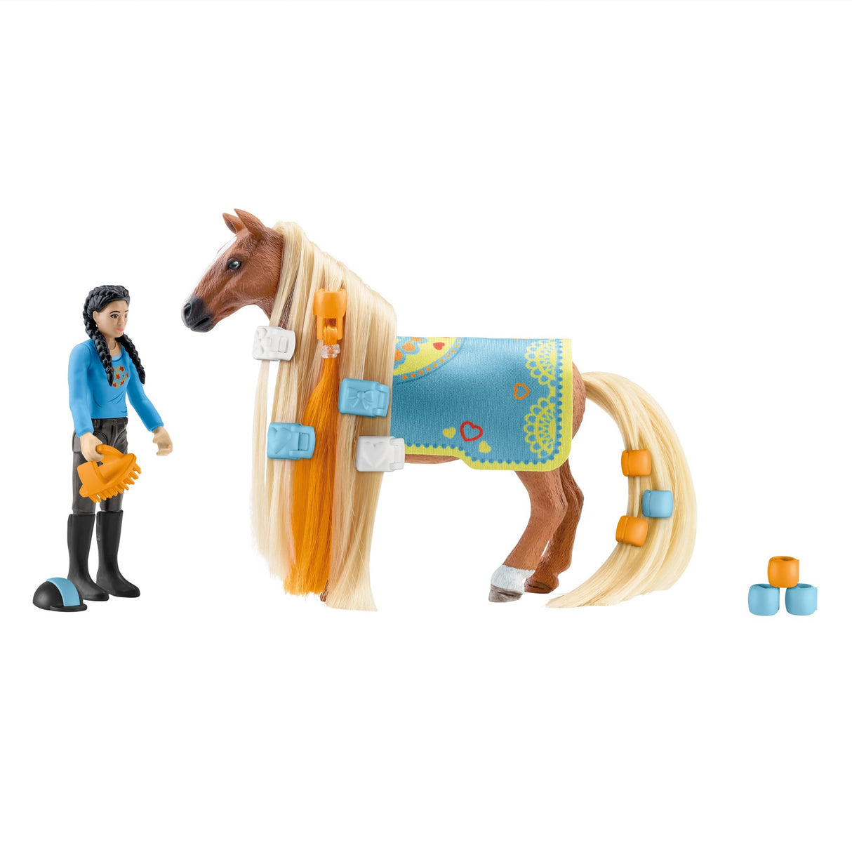 Schleich Horse Club Sofia's Beauties – Kim Caramelo Starterset Spielfigur (42585)