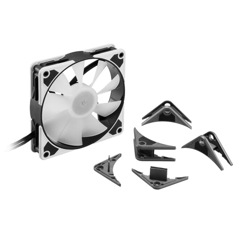 Sharkoon Silentstorm 120 pwm RGB Gehäuselüfter (120 x 120 x 25 mm)