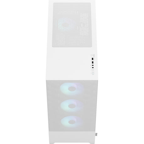 Fractal Design Pop XL Air RGB Big Tower Gehäuse (weiß | 2x USB-A | RGB | gehärtetes Glas)