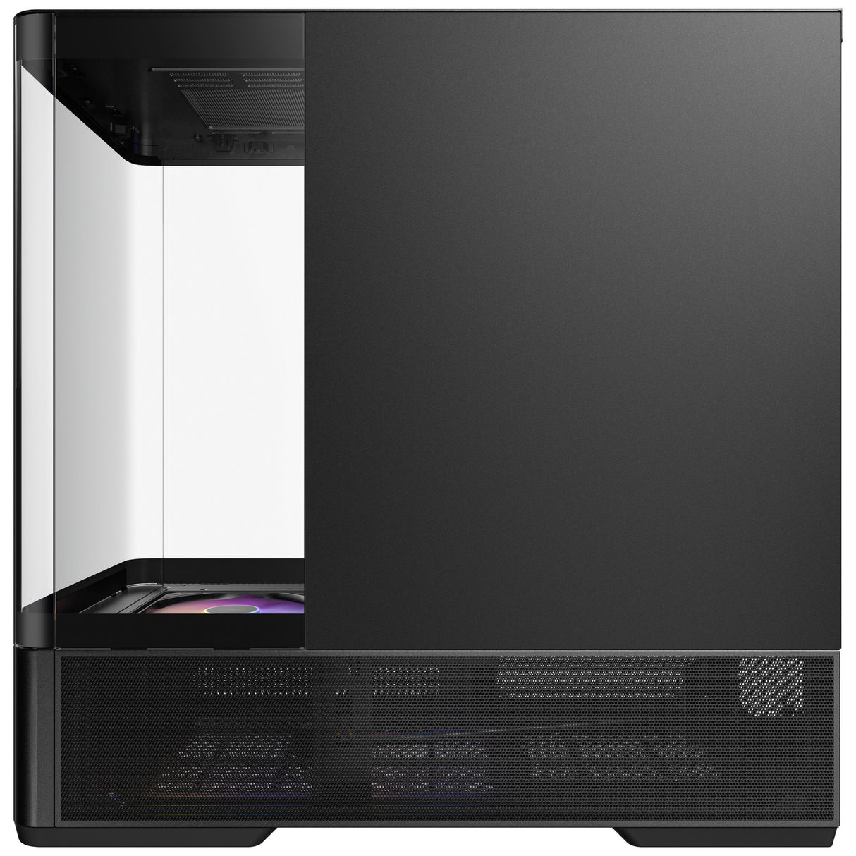 Antec c6 curve argb midi tower behuizing (zwart | 2x usb-a | 1x usb-c | tempered glass)