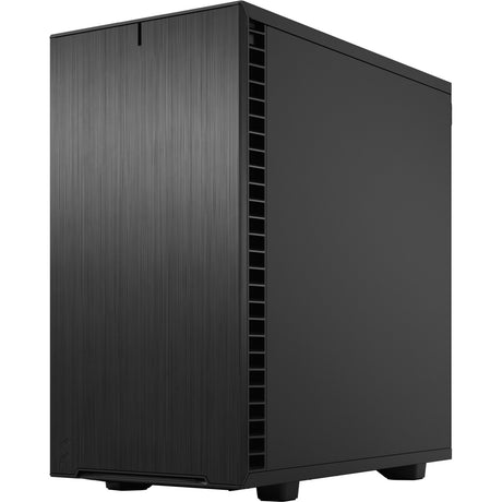 Fractal Design Definieren 7 Mini schwarz solides Midi-Tower-Gehäuse (schwarz | 4x USB-A | 1x USB-C)