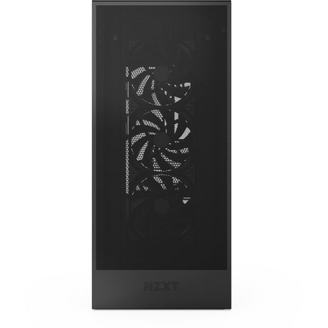 Nzxt h7 flow (2024) Midi-Tower-Gehäuse (schwarz | 2x USB-A | 1x USB-C | gehärtetes Glas)