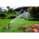 Gardena Premium pulsierender Sektor- und Kreisregner (Grauorange, 8135-20)