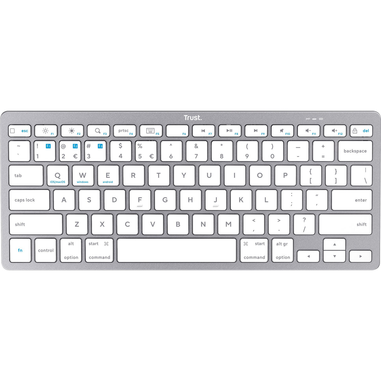Vertrauen Sie der kabellosen Bluetooth-Tastatur