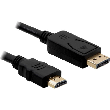 Delock Displayport > High Speed HDMI Adapter (schwarz, 3 Meter, passiv, 4k, vergoldet)