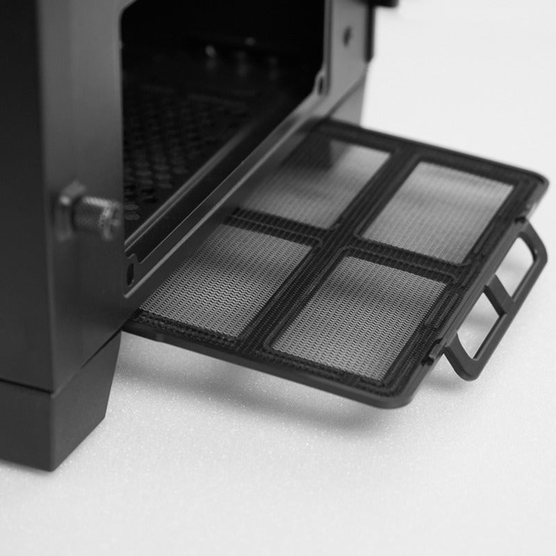 Chieftec Apex Q Midi-Tower-Gehäuse (schwarz | 2x USB-A | 1x USB-C)