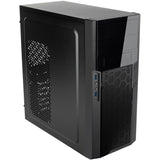 Silverstone sst-ps13b Midi-Tower-Gehäuse (schwarz | 2x USB-A)