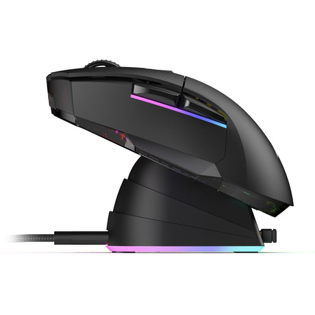 Sharkoon Skiller SGM50W Gaming-Maus (schwarz, 400–6400 dpi, RGB-LEDs)