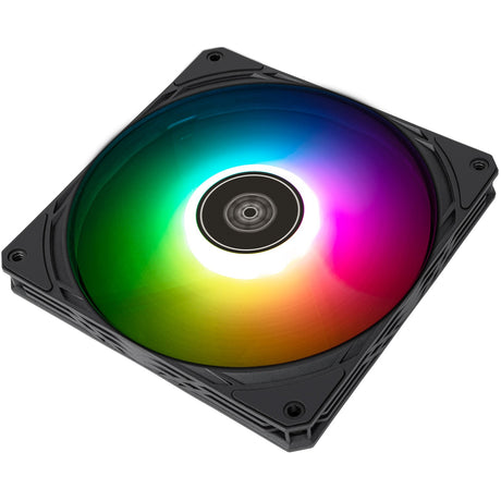 Silverstone Air Slimmer 140 ArGB Gehäuselüfter (schwarz, 140 x 15 x 140 mm, PWM)