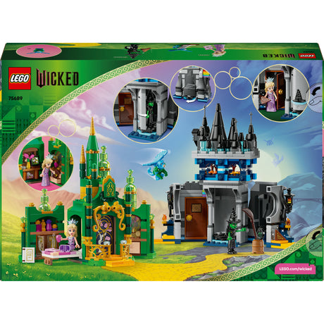 Lego® Wicked Emerald City und Kiamo Ko Castle, Bauset – 75689