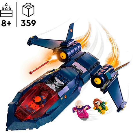 Lego Marvel – X-Men X-Jet Konstruktionsspielzeug (76281)