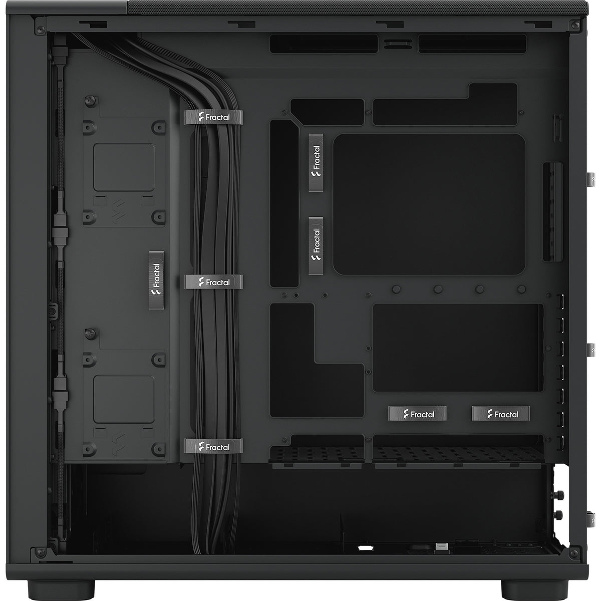 Fractal Design Epoch XL solides Midi-Tower-Gehäuse (schwarz | 2x USB-A | 1x USB-C)