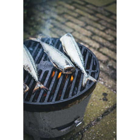 Die Windmühle Gusseisen-Grillplatte (schwarz, ø 31,5 cm)