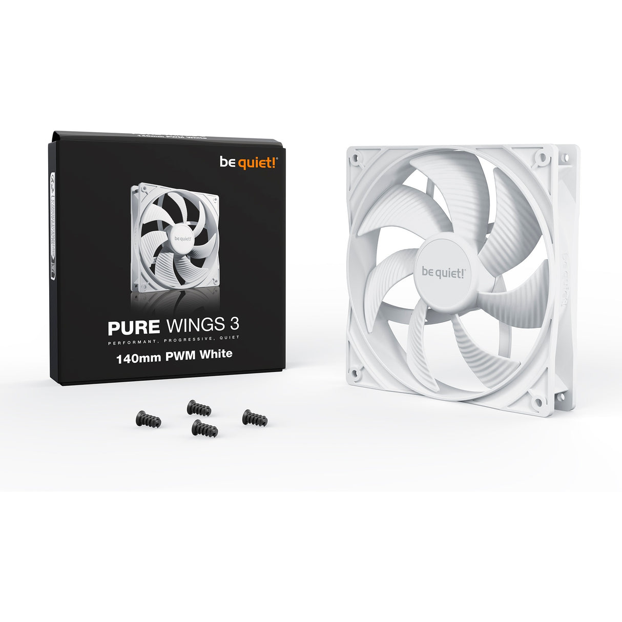 Ruhig sein! Rein 3 140 mm pwm weiß