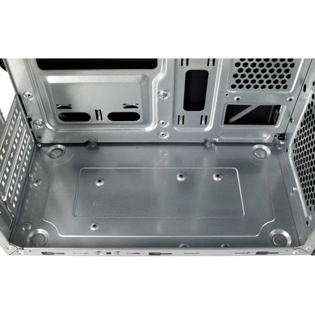 Inter-Tech IT-6505 Reto Mini-Tower-Gehäuse (schwarz | 2x USB-A)