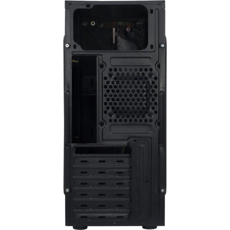 Inter-Tech B-42 RGB Midi-Tower-Gehäuse (schwarz | 3x USB-A | RGB | Fenster)