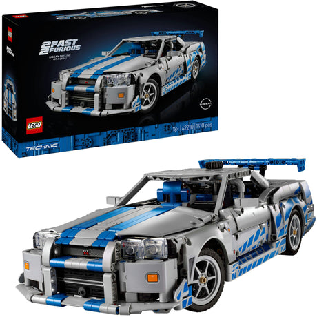 Lego® Technic 2 Fast 2 Furious Nissan Skyline GT-R (R34) Auto – 42210