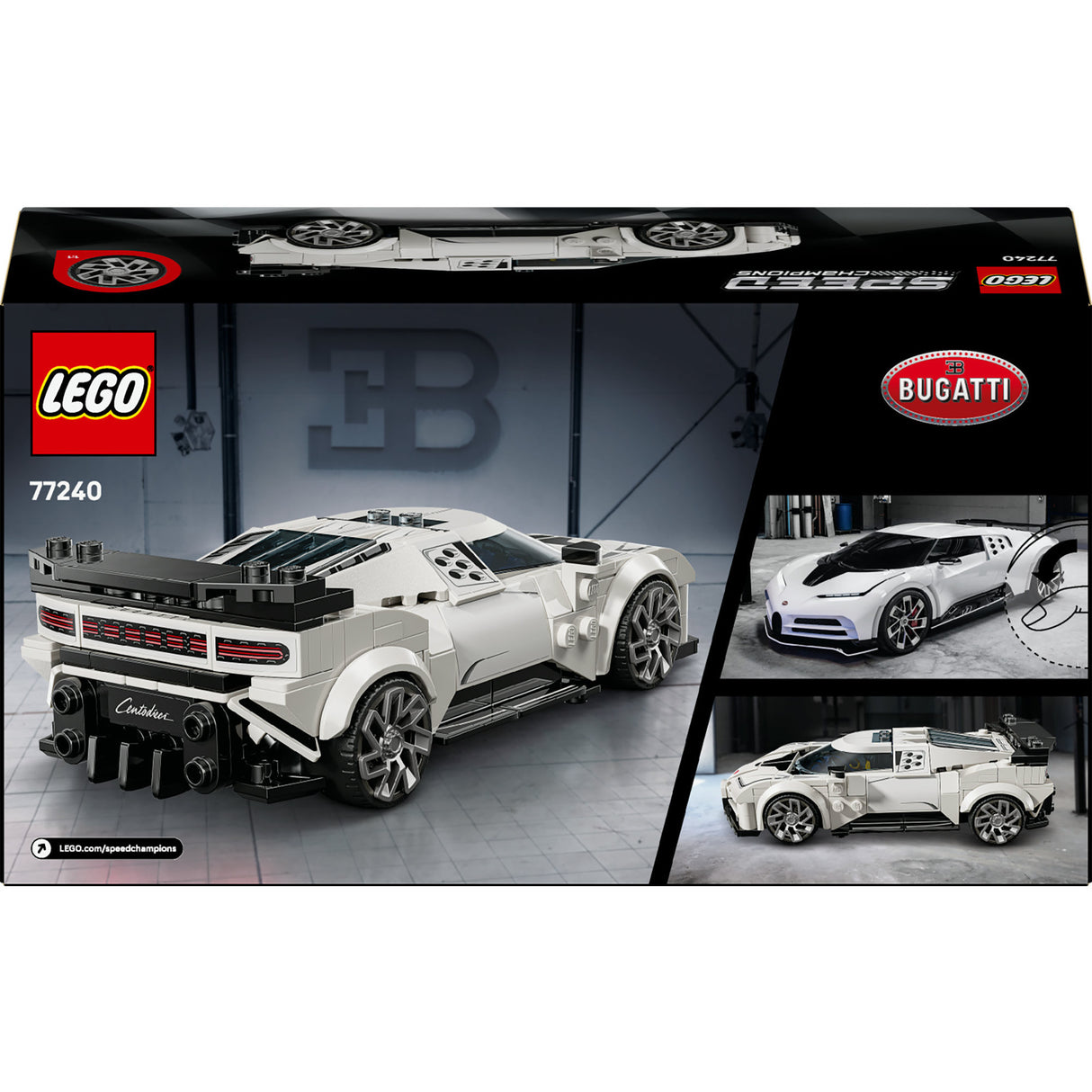 Lego® Speed Champions Bugatti Centodieci Hypersportwagen – 77240
