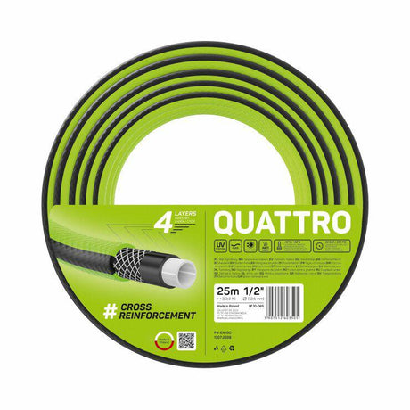 Cellfast Gartenschlauch Quattro 3 4 - 50 m 4 Lagen geflochtene Kreuze