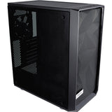 Fraktales Design meshify c dunkle getemperte Glas