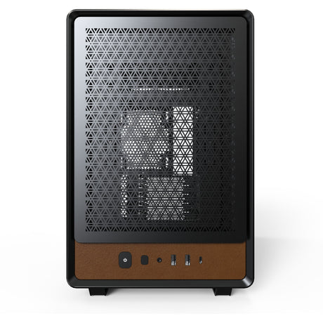 Montech Heritage Midi-Tower-Gehäuse (schwarz beige | 2x USB-A | 1x USB-C)