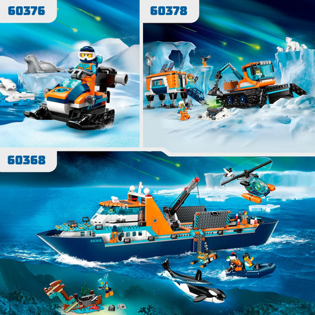 Lego City – Bauspielzeug für Polarforschungsschiffe (60368)