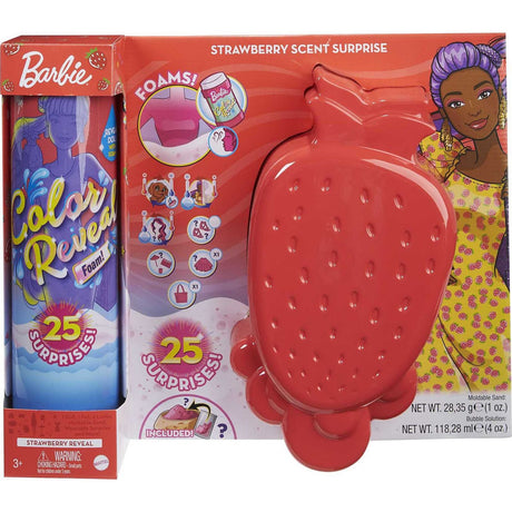 Barbie Color Reveal – Schaumstoff-Erdbeerpuppe (Welle 3)