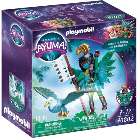 Playmobil Ayuma – Ritterfee mit Totemtier, Konstruktionsspielzeug (70802)