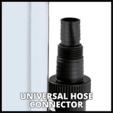 Einhell GC-DP 7035 N Eco Plus Schmutzwasserpumpe (Edelstahl rot)