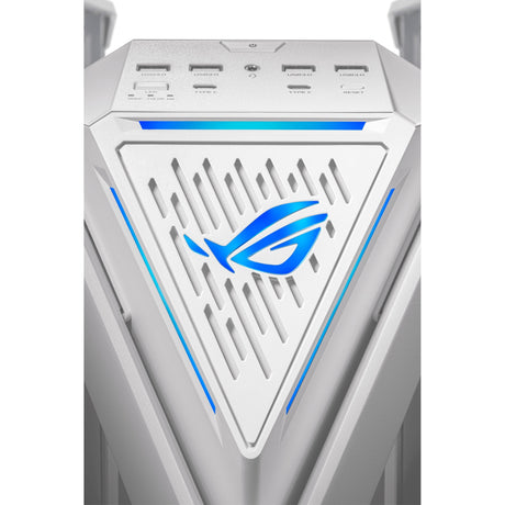 Asus Rog Hyperion GR701 Big Tower Gehäuse (weiß | 4x USB-A | 2x USB-C | RGB | gehärtetes Glas)