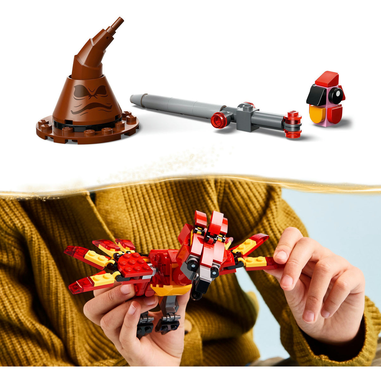 Lego 76448 Harry Potter Felix der Phönix von Dumbledore